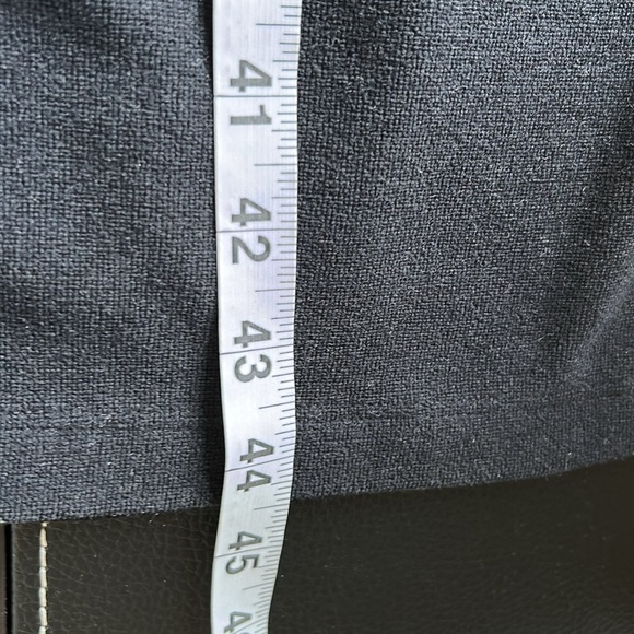 Dudley Stephens Duncan Dress Terry Black Recycled Fleece MIDI Puff Sleeve Sz XS - Picture 14 of 14